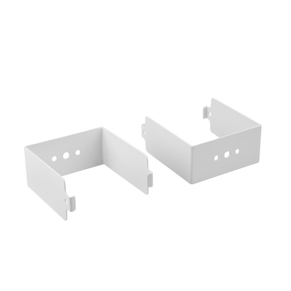 Eiko LH1 and LHS1 Threaded Rod & Surface Mount Kit, white surface mount brackets for mounting threaded rods.