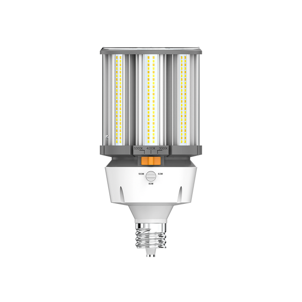 LED HID Corn Cob 100/80/63W 14500LM 80CRI 30/40/50K 120-277V EX39