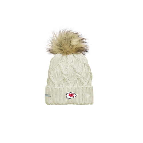 CHIEFS - New Era Faux Fur Pom Beanie