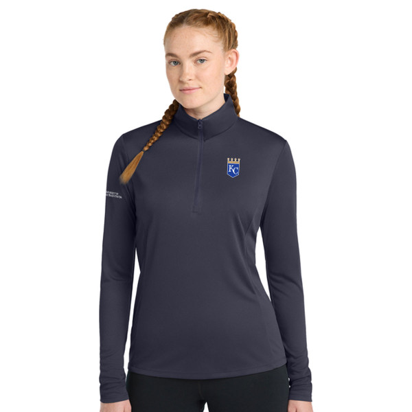 ROYALS - Women's Sport-Tek PosiCharge Competitor 1/4-Zip Pullover