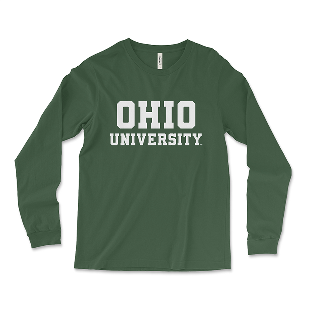 Long Sleeve Classic Green T-Shirt