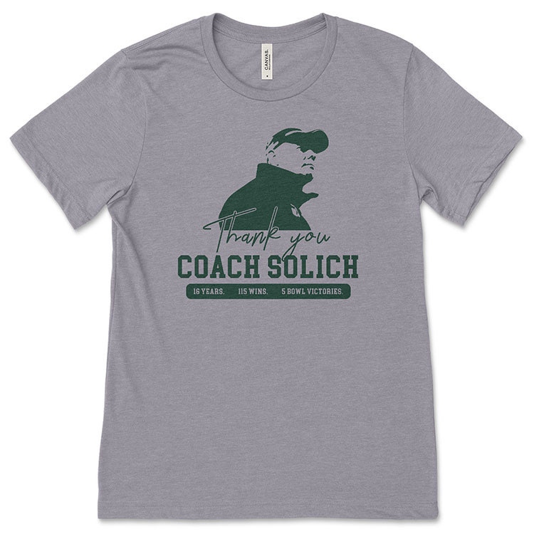 Ohio University Bobcats Frank Solich Short-Sleeve T-Shirt Athens