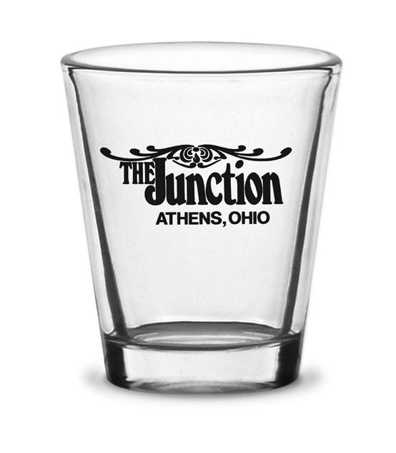 The Junction Bar Athens, Ohio Shot Glass Ohio University