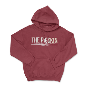 The Pigskin Bar and Grille Athens, Ohio - Maroon Hoodie The Pigskin Bar and Grille Athens, Ohio - Maroon Hoodie
