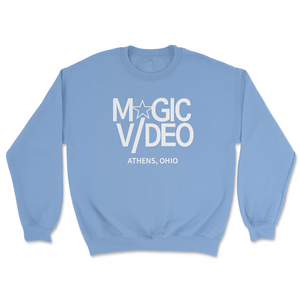 Magic Video Athens, Ohio Crewneck Sweatshirt Magic Video Athens, Ohio Crewneck Sweatshirt