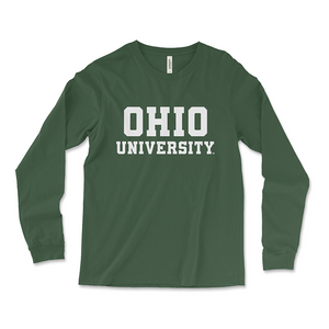Ohio University Straight Stack Long Sleeve T-Shirt Ohio University Straight Stack Long Sleeve T-Shirt
