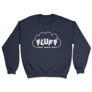 Fluff Bakery Athens, Ohio Crewneck Blue Unisex Sweatshirt Fluff Bakery Athens, Ohio Crewneck Blue Unisex Sweatshirt