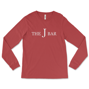 The J Bar Athens, Ohio Long Sleeve Heather Red T-Shirt The J Bar Athens, Ohio Long Sleeve Heather Red T-Shirt