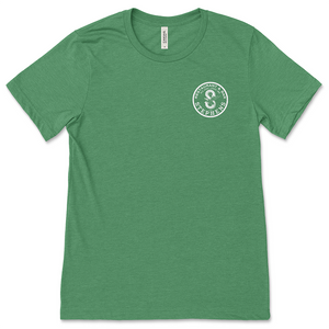 Stephen's Bar Athens, Ohio Pocket Logo Heather Green T-Shirt Stephen's Bar Athens, Ohio Pocket Logo Heather Green T-Shirt