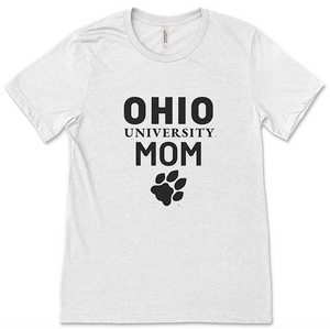 Ohio University Mom Paw Short Sleeve T-Shirt - Printed and shipped in Athens, Ohio Ohio University Mom Paw Short Sleeve T-Shirt - Printed and shipped in Athens, Ohio