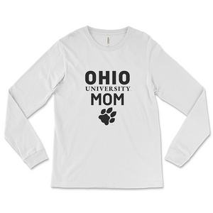 Ohio University Mom Long-Sleeve Paw T-Shirt Ohio University Mom Long-Sleeve Paw T-Shirt