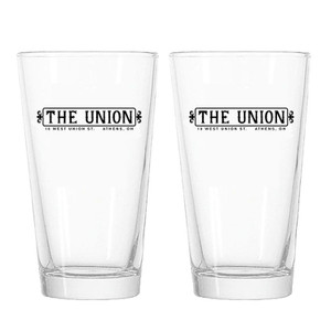 The Union Bar Athens, Ohio New Logo Pint Glasses - Set of 2