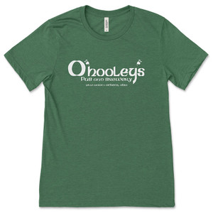 O'Hooley's Pub Athens, Ohio Heather Green Short-Sleeve T-Shirt O'Hooley's Pub Athens, Ohio Heather Green Short-Sleeve T-Shirt