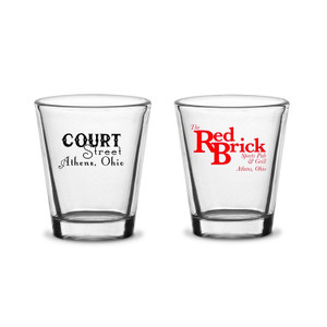 Athens, Ohio Bar Shot Glasses - Set of 2 - You Pick!