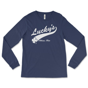 Lucky's Sports Tavern Clover Athens, Ohio Long-Sleeve T-Shirt Lucky's Sports Tavern Clover Athens, Ohio Long-Sleeve T-Shirt