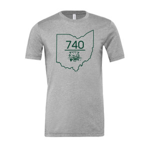 Ohio University - 740 Ohio Bobcats T-shirt Ohio University - 740 Ohio Bobcats T-shirt