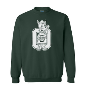 Ohio University Vintage Mr. Bobcat Crewneck Ohio University Vintage Mr. Bobcat Crewneck