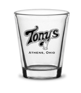 Tony's Tavern Athens, Ohio Shot Glass