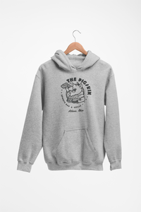 The Pigskin Bar Athens, Ohio Hoodie in Grey The Pigskin Bar Athens, Ohio Hoodie in Grey