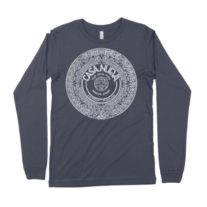 Casa Nueva Athens, Ohio Navy Blue Long-Sleeved T-Shirt Casa Nueva Athens, Ohio Navy Blue Long-Sleeved T-Shirt