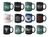 Ohio University Bar Coffee Mugs  - Mix & Match - Set of 2