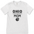 Ohio University Mom Paw Short Sleeve T-Shirt  - Printed and shipped in Athens, Ohio