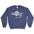 Pawpurr's Bar Athens, Ohio Crewneck -Navy Blue