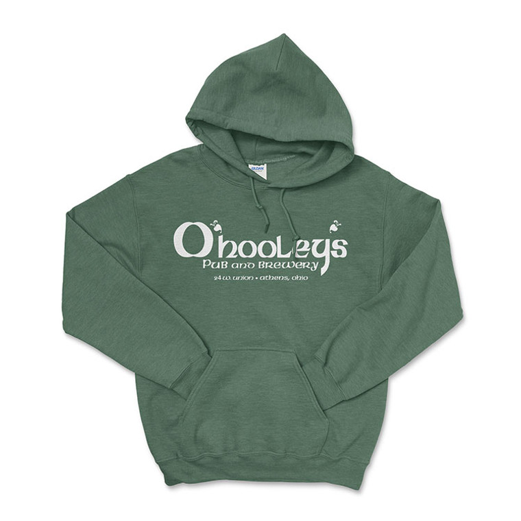 O'Hooley's Pub Athens, Ohio Green Hoodie