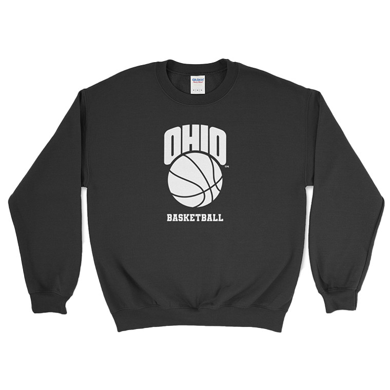Ohio University Basketball Arch Ohio Crewneck Sweatshirt