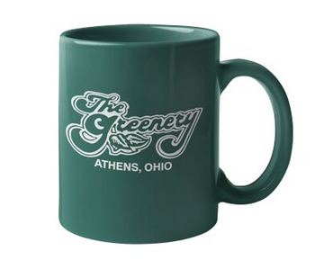 OHIO UNIVERSITY ARCHED OHIO MATTE-GREY COFFEE MUG 16OZ