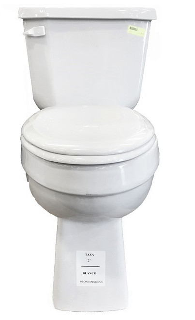 Artesan Round Toilet with Square Base front view