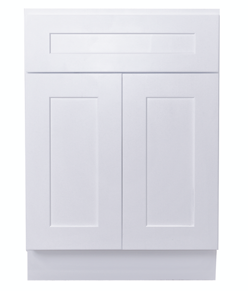 shaker maple cabinet front view