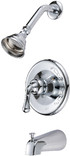 136617 Tub and Shower Mixer, Chrome