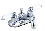 123907 Two Handle Lavatory Faucet, Chrome