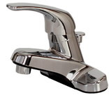 Non-Metallic Single Handle Faucet with Pop Up, Chrome
