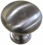 1 1/4-in Basic Knob, Satin Nickel