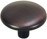 1 1/4-in Round Cabinet Knob, Classic Bronze