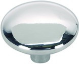 1 1/4-in Round Cabinet Knob, Chrome