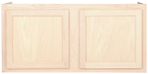 Wall Cabinet Oak | 33" x 18" x 12"