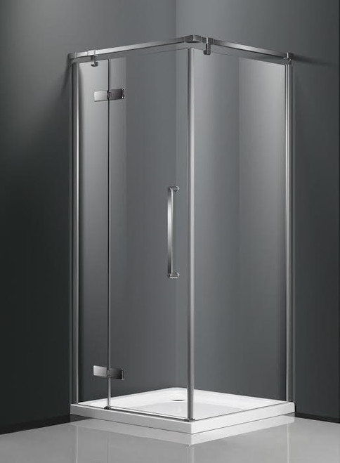 Denali Shower Glass Enclosure 39"x39"x75"