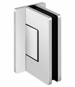 Griffwerk Glass to Wall Hinge - Satin Stainless Steel