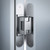 Tectus TE340 Concealed Door Hinge - F2 Satin Nickel Finish