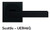 Karcher Seattle Lever - Square Rosette - Matte Black