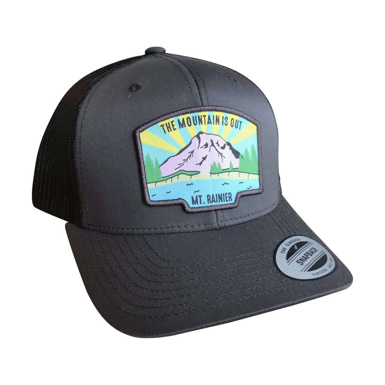 Mountains Out adult trucker hat 