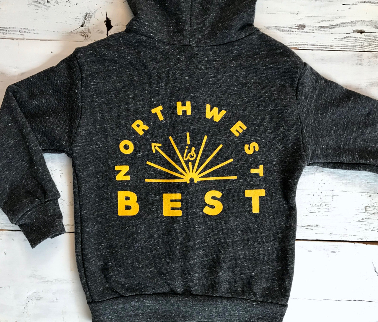 Northwest is Best zip hoodie Sweetpea and Boy