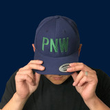 PNW adult snapback hat (curved)