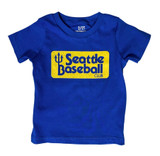 Seattle Baseball Club unisex blue baby and kids t-shirt