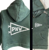 PNW Pennant baby and kids pullover hoodie