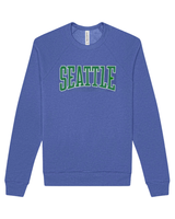 Seattle Football Old School unisex crewneck sweatshirt