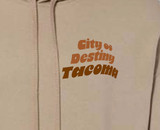 Tacoma Marley unisex fleece drop shoulder hoodie (front)